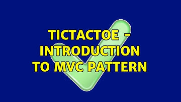 TicTacToe - introduction to MVC pattern