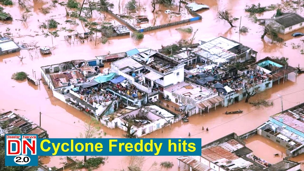 Devastating Cyclone Freddy hits।। Mozambique has sunk #dn2.0