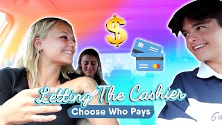 Letting the cashier decide who pays for our double date || Kesley Jade LeRoy