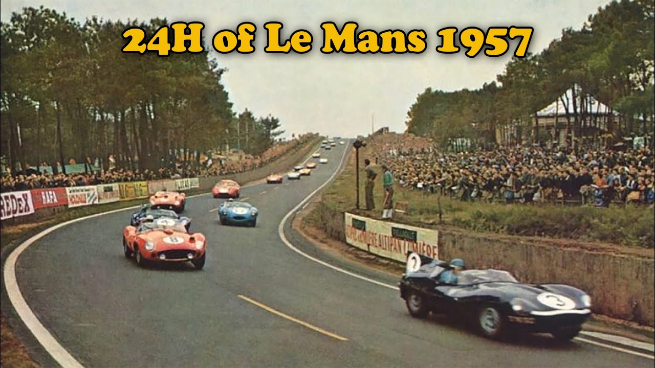 24h of Le Mans 1957 (Rare English Film)