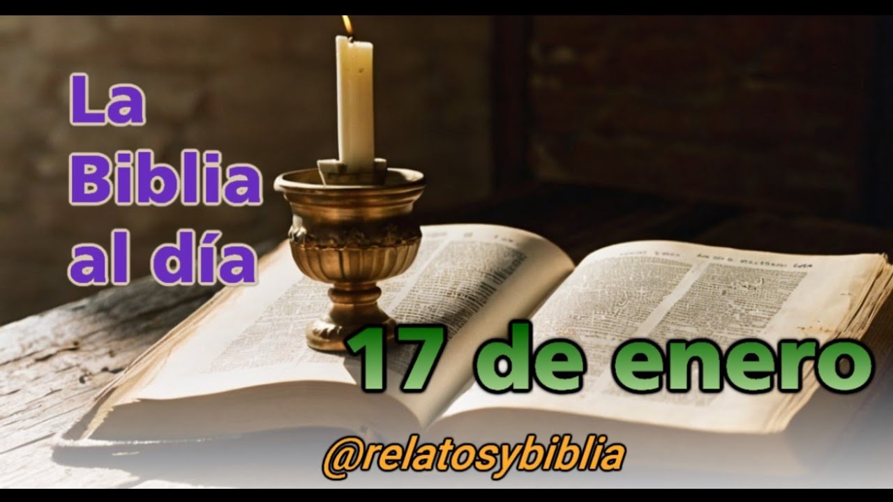 La biblia al día, enero 17: 1 Samuel 9.Marcos 2.