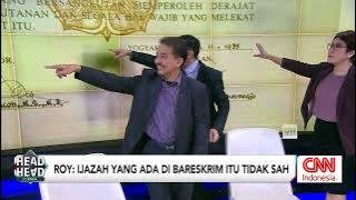 Debat Panas, Roy Suryo vs Andi Azwan Adu Keaslian Ijazah Jokowi