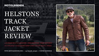 helstons tracker leather jacket