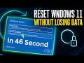How To Reset Windows 11 Without Losing Data ( 2025 ) - Step by Step