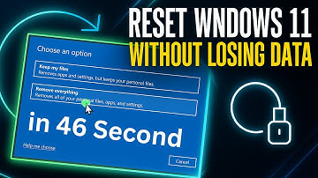 Windows 11 opnieuw instellen zonder gegevensverlies (2025) - Stap voor stap