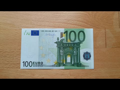 [4K] 100 Euro Banknote Series 2002