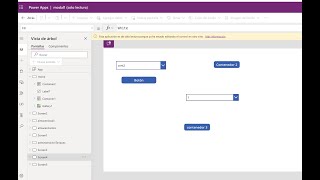 Crea modales (Ventanas Emergentes) con un dropdown o lista desplegable en Powerapps