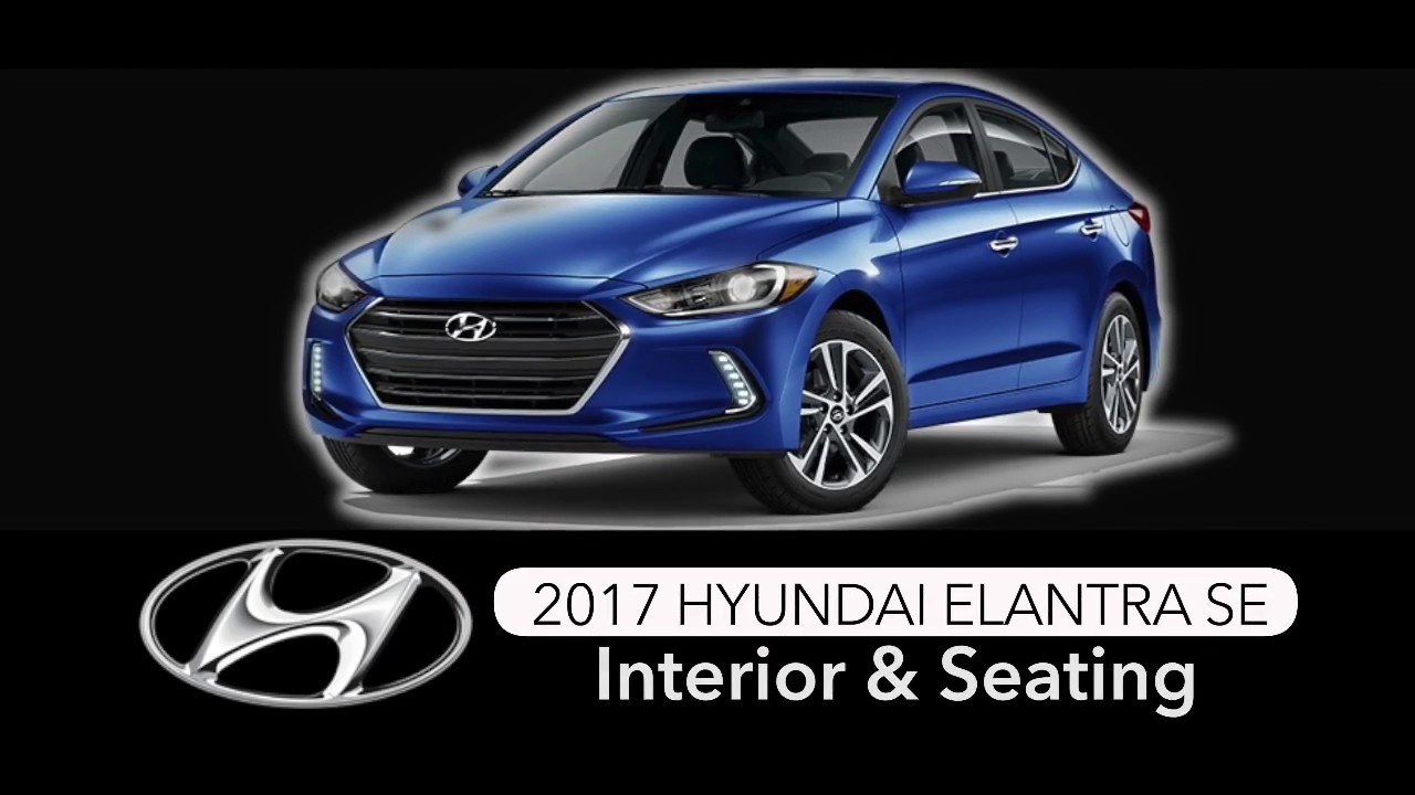 Hyundai Blue 2017 Elantra SE Knoxville, TN Projector Headlights