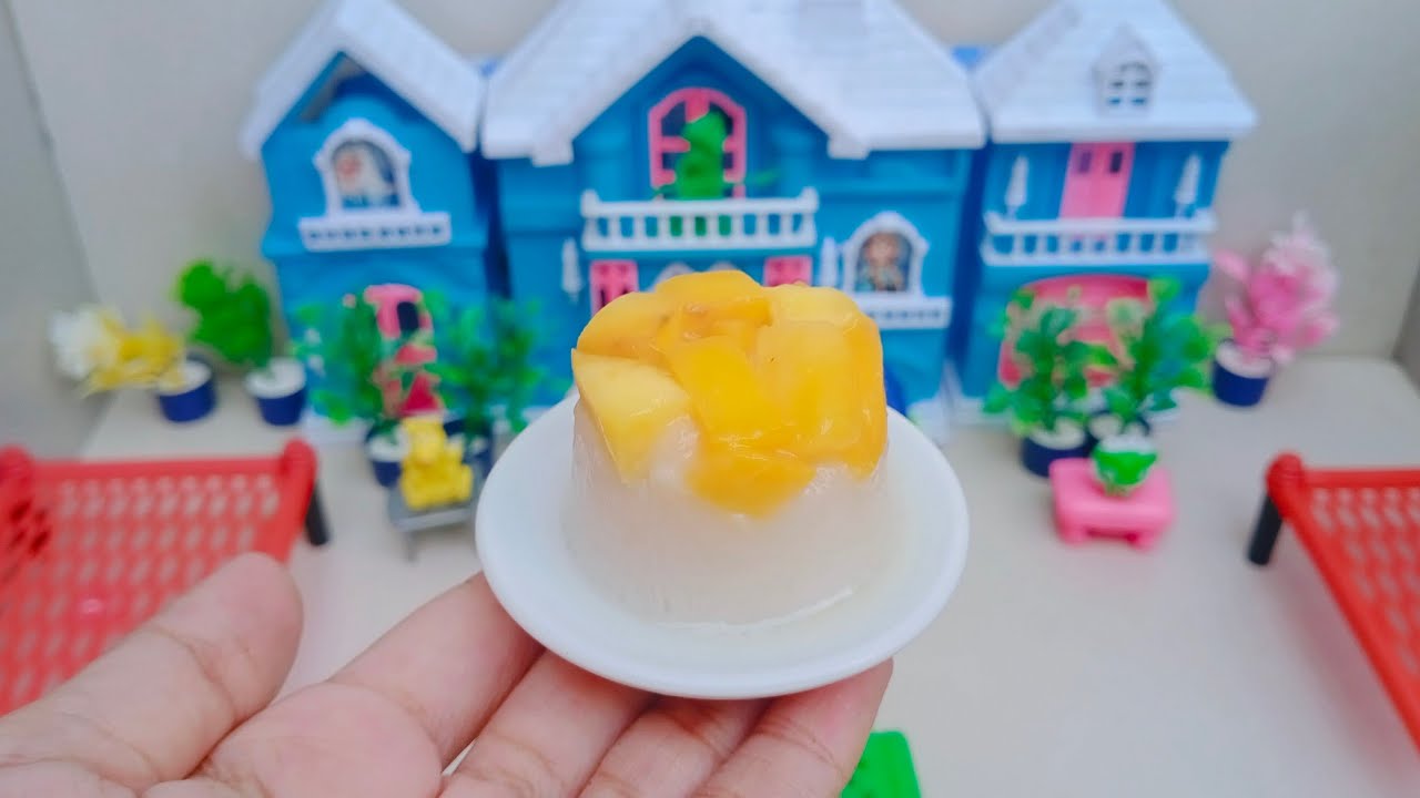 Miniature Glass Cake | Glass Cake | How to Make Mini Glass Cake | Nazin Miniature