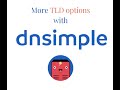 Additional TLD&#39;s supported by DNSimple