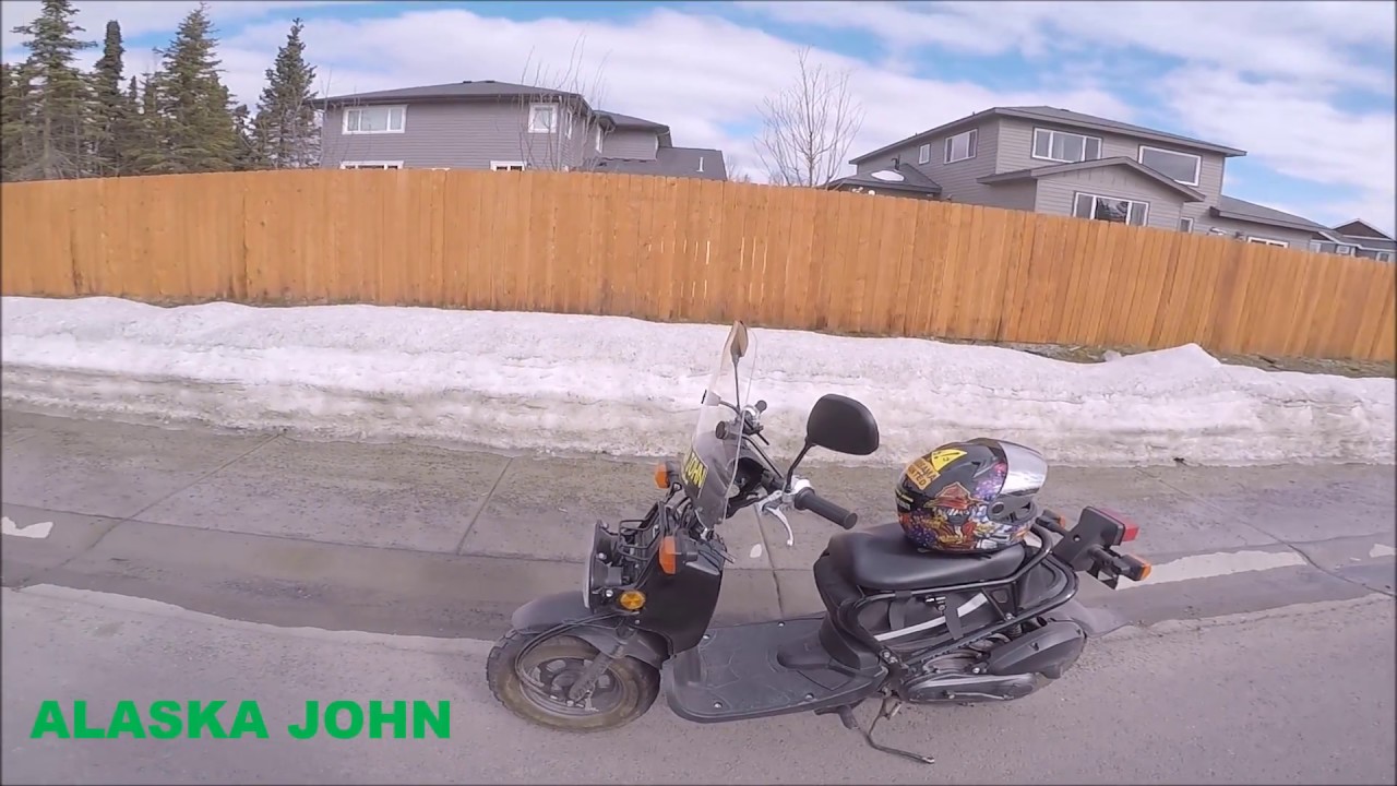 HONDA RUCKUS 49cc SCOOTER RIDE - Easter Sunday - Gopro 5 - YouTube