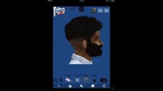 Learn to cut hair with "Barber Chop" gaming app. (BC) Tutorial/ How to: Fade.Cut.Designs Twist. screenshot 4