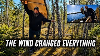 THE WIND CHANGED EVERYTHING: PADDLE, FISH AND COOK 