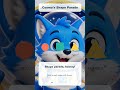 Title: Cosmo's Shape Parade #educationalshorts #preschoollearning #kidsshort #toddlerlearning #cosmo