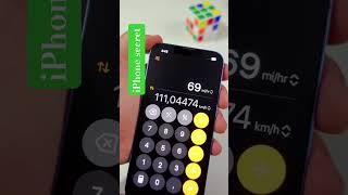 STOP SCROLLING, TRY THIS IPHONE CALCULATOR HACK Tap the icon, pick Convert, and swap money or units