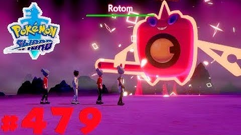 Pokemon Sword Shiny Dynamax Wash Rotom Raid & Catch