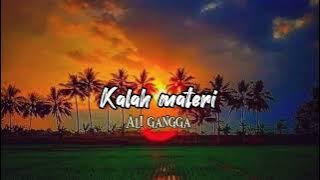 Kalah meteri - ALI GANGGA (Video lirik _ lagu viral 2023)
