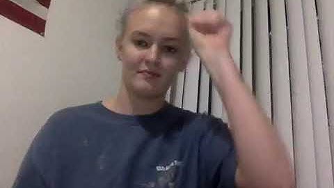 ASL 101-001 Language video #5 redo