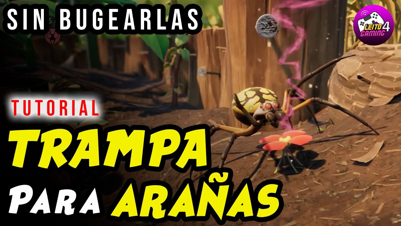 Grounded - COMO MATAR ARAÑAS FACIL - Trampa para arañas - TUTORIAL Español