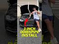 3 INCH DOWNPIPE INSTALL &amp; SOUND TEST on my B8.5 Audi A4 🏎️💥