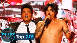 Top 20 Super Bowl Halftime Shows