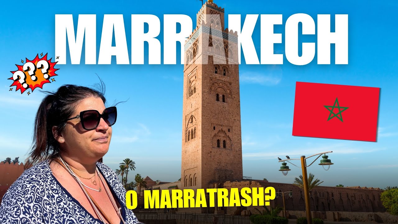 MARRAKECH LA CITTÀ ROSSA DEL MAROCCO 🇲🇦
