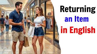 Returning an Item in English | DG English Listening Practice | English Conversation