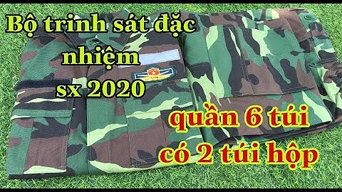 Bộ rằn ri dã chiến cấp phát cho lực lượng trinh sát đặc nhiệm