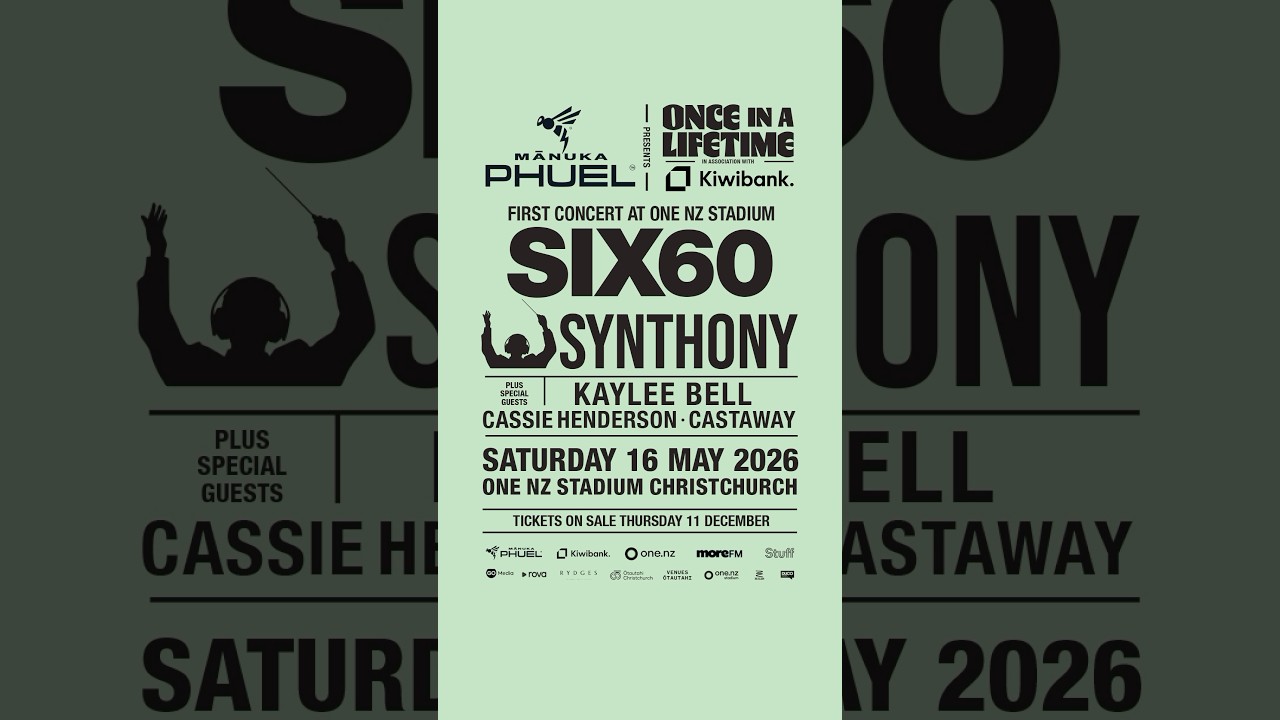 Mānuka Phuel presents ONCE IN A LIFETIME In association with Kiwibank  History starts here!