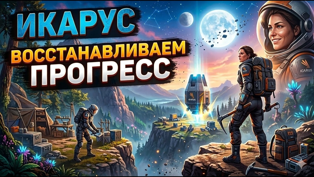 ИКАРУС: Вторая попытка покорить планету — Восстанавливаем прогресс
