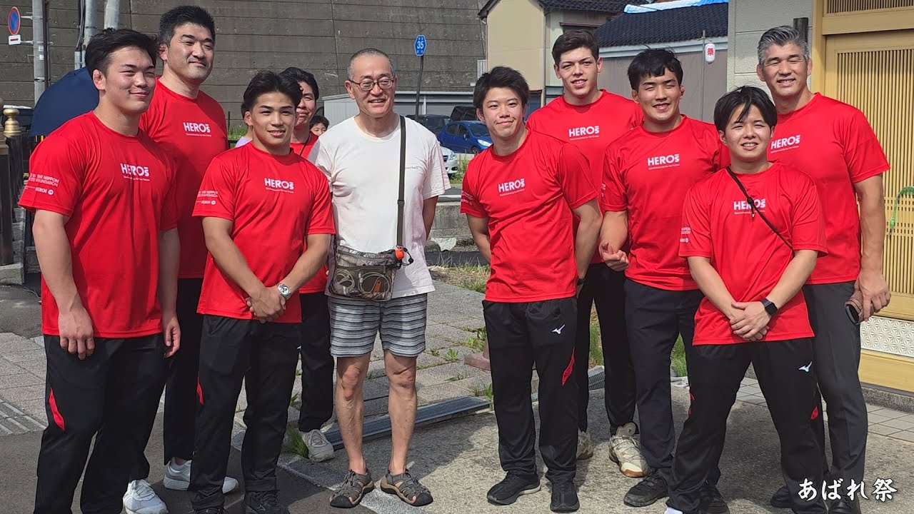 あばれ祭 2025年 初日 柔道オリンピック金・銀メダリストの姿も / 石川県能登町