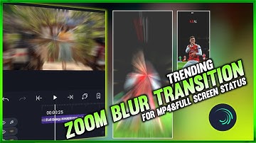 Trending Zoom Blur Transition Edit|Alightmotion Malayalam Tutorial|ABU PKD Editz