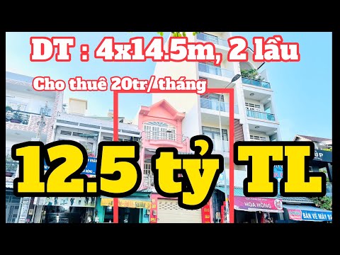 Video ( 12.5 tỷ TL ) Bán nhà đường Tân Hương | Quận Tân Phú... - youtube