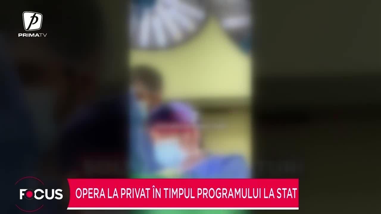 Opera la privat în timpul programului la stat