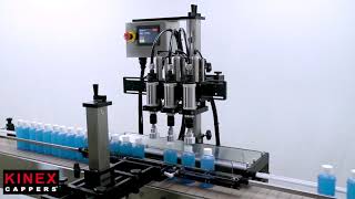 Kinex Cappers®  - Automatic Cap Tightener and Spindle Cap Tightener Profile