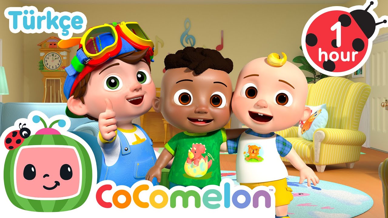 Evde Sesler 🏠🎵| Cocomelon| Çocuk Çizgi Filmleri | Moonbug Kids Türkçe
