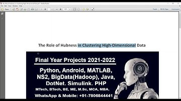 The Role of Hubness in Clustering High Dimensional Data