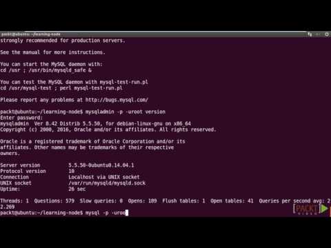 Learning Node.js : Setting Things Up | packtpub.com