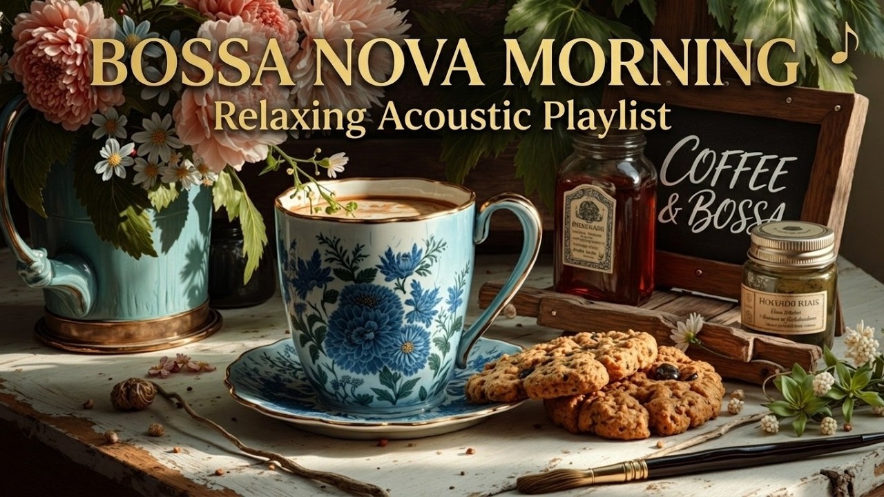 Relaxing Bossa Nova Music - Brazilian Jazz Guitar ~ Smooth Bossa Nova Cafe Lounge Playlist