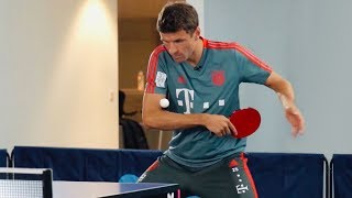 #ThoMats Challenge Tischtennis mit Timo Boll