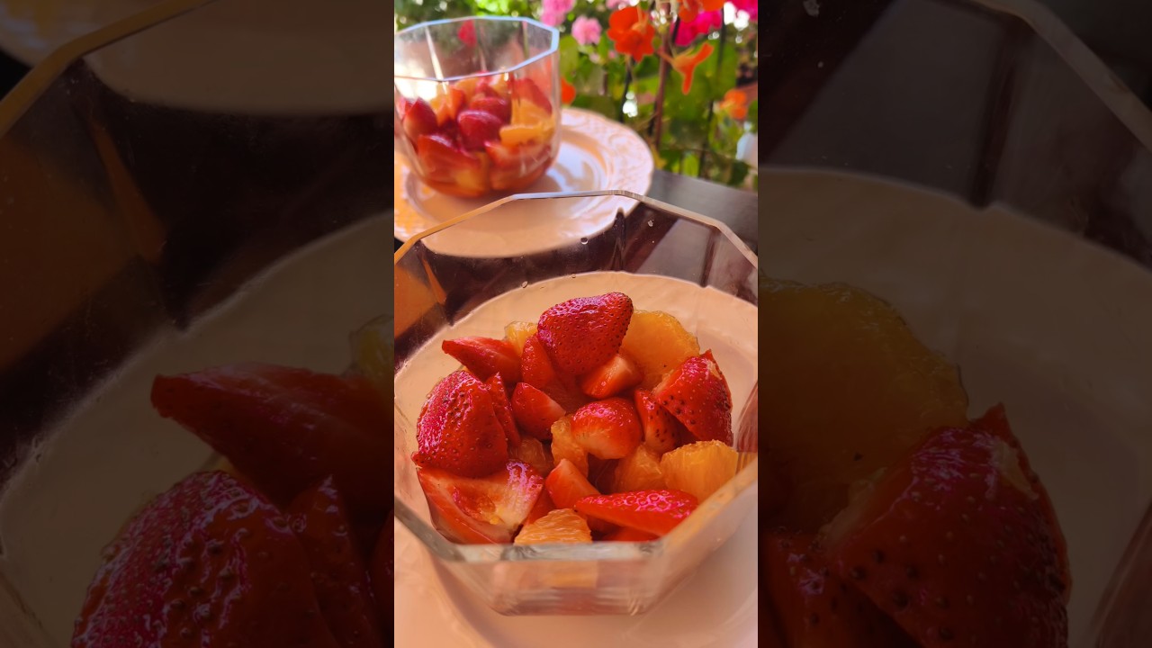 Maduixes amb Taronja i Mistela 🍓 Postres Catalanes Fàcils i Refrescants