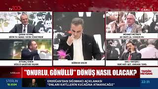 Mehmet Metiner ve Aytunç Erkin canlı yayında birbirine girdi