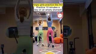 The Mood Is Relaxed, The Waist Is Thin, The Leg Is Thin, The Buttock Is Warped #shorts #yoga