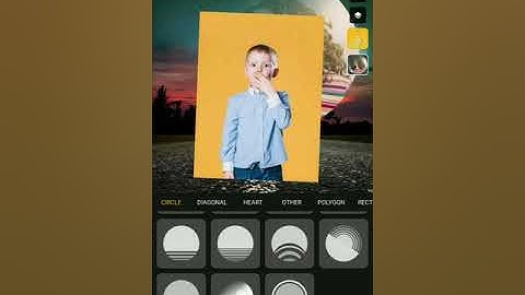 Shape Blend tutorial for Blend Me Photo Editor App
