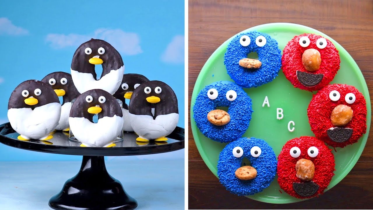 Donas con Diseños Artísticos Adorables - Postres Deliciosos y Encantadores | So Yummy Español