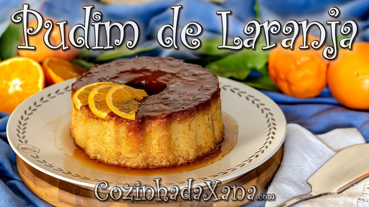Pudim de laranja