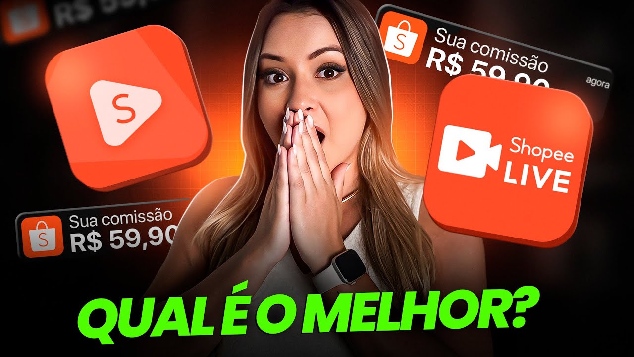 Shopee Vídeo ou Shopee Live? Descubra qual dá mais Resultado !!