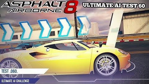 Asphalt 8 Arash AF10 R&D LAB.4 FINAL TEST 60 ULTIMATE AI!