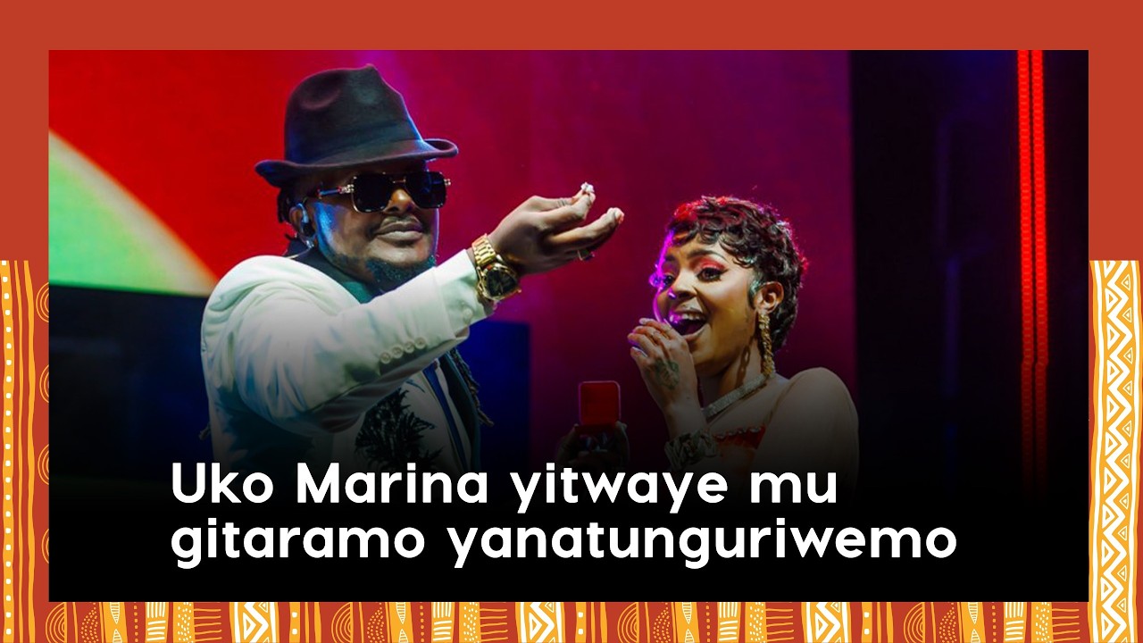 Uko Marina yitwaye mu gitaramo cya Yvan Muziki yanatunguriwemo akambikwa impeta