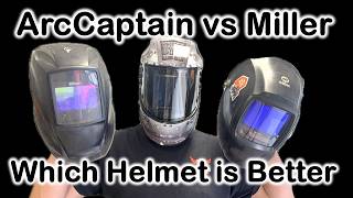 ArcCaptain Welding Helmet Review vs Miller | TIG Test for Race Truck Build